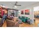Elegant living room with hardwood floors and stylish furniture at 1311 Olympia Park Cir, Ocoee, FL 34761