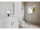 Bathroom features large glass shower, neutral tile and bright vanity space at 2408 Lafayette Ave, Winter Park, FL 32789