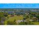 Aerial view of neighborhood with beautiful park, trees and ample parking at 2501 Weber St, Orlando, FL 32803