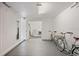Spacious garage with laundry area, bikes, and storage for an active lifestyle at 2501 Weber St, Orlando, FL 32803
