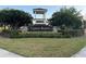 Prominent 'Cypress Reserve' community sign displayed with manicured landscaping at 2715 Bartlet Dr, Kissimmee, FL 34741
