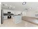 Updated kitchen features modern appliances, a stylish backsplash, and plenty of counter space for cooking at 4087 Clock Tower Dr, Port Orange, FL 32129
