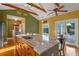 Spacious eat-in kitchen with marble countertops and stainless steel appliances at 525 Sheridan Blvd, Orlando, FL 32804