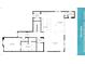 Floor plan featuring living spaces, kitchen, bedrooms, and bathrooms on floor one at 9004 Sunshine Ridge Loop, Kissimmee, FL 34747