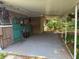 The covered patio provides ample space and protection from the elements, enhancing outdoor living experience at 1528 Baltimore Dr, Orlando, FL 32810