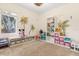 Bright and colorful playroom with ample storage and playful decor, perfect for children at 205 Torcaso Ct, Winter Springs, FL 32708