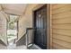 Close-up view of the unit's front door with the number 603 at 325 Lakepointe Dr # 303, Altamonte Springs, FL 32701