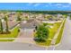 Aerial view showcases this single story home, with a 3 car garage, on a corner lot at 3632 Gretchen Dr, Ocoee, FL 34761