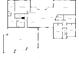 Detailed floor plan showcasing the layout of the home with multiple bedrooms and baths at 3640 Crump Rd, Winter Haven, FL 33881