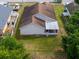 Aerial view of the property showing the house, backyard, and surrounding area at 3830 Spring Breeze Dr, Orlando, FL 32829