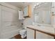 Bathroom features a shower-tub combo and vanity at 623 Dory Ln # 307, Altamonte Springs, FL 32714