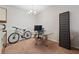 Dining area featuring a unique glass table, bike, and decorative screen at 623 Dory Ln # 307, Altamonte Springs, FL 32714
