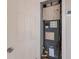 Close up of a door and the furnace in an unfinished space at 73 Channing Ave, Orlando, FL 32811