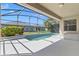 Inviting screened-in pool with spacious deck and outdoor seating at 1162 Lebanon Ct, Sanford, FL 32771