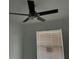 Bedroom with a ceiling fan and a large window with blinds at 2451 W 18Th St, Sanford, FL 32771