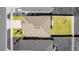 Aerial view of a home displaying the landscaped yard and fenced perimeter at 1179 Tyler Loop, Winter Haven, FL 33884