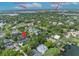 Aerial view showing proximity to downtown Orlando and downtown Winter Park at 1370 Alberta Dr, Winter Park, FL 32789