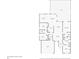 Detailed floor plan of a spacious home with a pool, multiple bedrooms, and an open-concept living area at 14021 King Sago Ct, Orlando, FL 32828