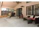 Spacious outdoor patio with barbecue area and comfortable seating, ideal for entertaining guests at 14021 King Sago Ct, Orlando, FL 32828