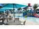 Have fun at the community water park with slides and shaded tables for the perfect day at 1876 Nice Ct, Kissimmee, FL 34747