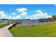 Wooden dock with a waterfront view, featuring lush green grass and a serene lakeside setting at 49 Interlaken Rd, Orlando, FL 32804