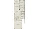 Detailed floor plan showcasing the layout of the home, including the covered lanai at 5166 Gardenrow Dr, St Cloud, FL 34772