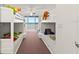 Fun bedroom with white bunk beds and sliding door access to the balcony at 901 S Atlantic Ave # 3, Ormond Beach, FL 32176