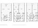 Detailed floor plan showcasing the layout of all three floors of the residence, including dimensions and room names at 901 S Atlantic Ave # 3, Ormond Beach, FL 32176