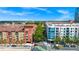 View of the street and building from the condo's upper floor at 911 N Orange Ave # 541, Orlando, FL 32801