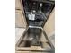 Open dishwasher with shelving for dishwashing and cleaning at 217 Longleaf Ct, Orlando, FL 32835