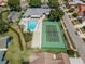 Community amenities including a pool, tennis court, and shuffleboard; perfect for recreation at 5813 Parkview Point Dr, Orlando, FL 32821