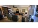 Inviting living room with ceiling fan, and comfortable seating at 1066 Geneva Dr, Oviedo, FL 32765