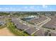 Beautiful aerial view of a Primary-planned community with manicured lawns, modern homes, and community amenities at 13133 Sunny Retreat Ln, Winter Garden, FL 34787