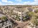 Aerial view of the building's exterior showcasing its architectural design and surrounding landscape at 1316 Lake Baldwin Ln, Orlando, FL 32814
