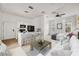 Bright open-concept living space, seamlessly combining the living room, kitchen, and bedroom at 1316 Lake Baldwin Ln, Orlando, FL 32814
