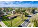 Aerial view of the property showcasing the lot size, location, and neighborhood, outlined in red at 1624 Bel Air Ave, Orlando, FL 32812
