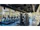 A modern, fully-equipped gym featuring treadmills, weight machines, and plenty of natural light at 1644 Tropical Palms Cir, Kissimmee, FL 34747