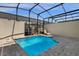 Screened-in pool and patio area at 1644 Tropical Palms Cir, Kissimmee, FL 34747