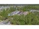 An aerial view of the residential community, showcasing the lush greenery and pond at 2047 Royal Bay Blvd # 21, Kissimmee, FL 34746