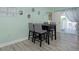 Cozy dining area featuring a modern table and chairs, perfect for Gathering meals at 3 Poinsettia Dr, Debary, FL 32713