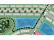 Planned community map with lush landscaping, water features and a planned Skyline Loop at 3116 Skyline Loop, Kissimmee, FL 34758
