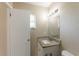 Bathroom with granite countertop vanity and updated fixtures at 5379 Botany Ct, Orlando, FL 32811