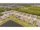 An elevated view showcases neat rows of homes and manicured lawns in this well-planned residential neighborhood at 1511 Lyonsdale Ln, Sanford, FL 32771