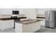 Beautiful kitchen featuring granite countertops, stainless steel appliances, and kitchen island at 1511 Lyonsdale Ln, Sanford, FL 32771