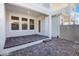 Covered patio featuring brick pavers, offering a private outdoor space and smooth transition into the home's interior at 13540 Autumn Harvest Ave, Winter Garden, FL 34787
