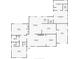 Detailed floor plan showcasing spacious layout with bedrooms, bathrooms, kitchen, and living areas at 1440 Roosevelt St, Orlando, FL 32804