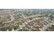 Real estate aerial view of homes in an attractive residential community with a peaceful atmosphere at 1846 Galloway Ter, Winter Haven, FL 33881