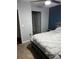 Bedroom showcasing a plush, quilted bed and access to a spacious closet at 2035 Dixie Belle Dr # 2035C, Orlando, FL 32812