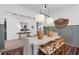 Charming dining area with a large table and modern decor at 4709 Flagstaff Ct, Orlando, FL 32820