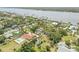 Waterfront neighborhood featuring well-manicured lawns, mature landscaping and private docks at 639 John Anderson Dr, Ormond Beach, FL 32176